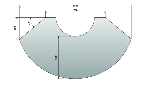 oranier-polar-glas-vorlegeplatte-rund-klein-kaminofen image 1