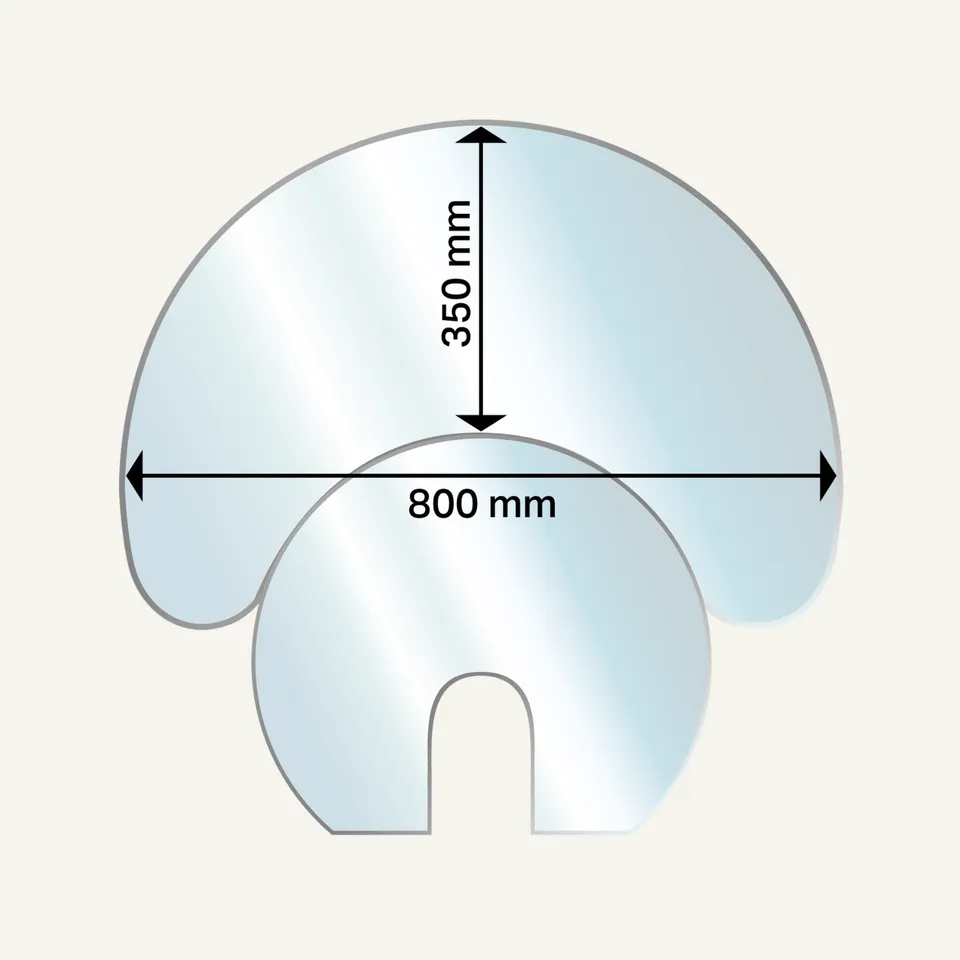 aduro-9-glasbodenplatte-halbmond-glas-6-mm image 1