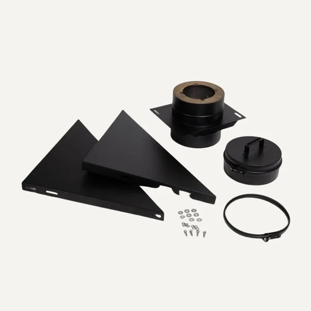 aduro-9-wandkonsole-teleskop-25-35cm-schornstein-schwarz image 1
