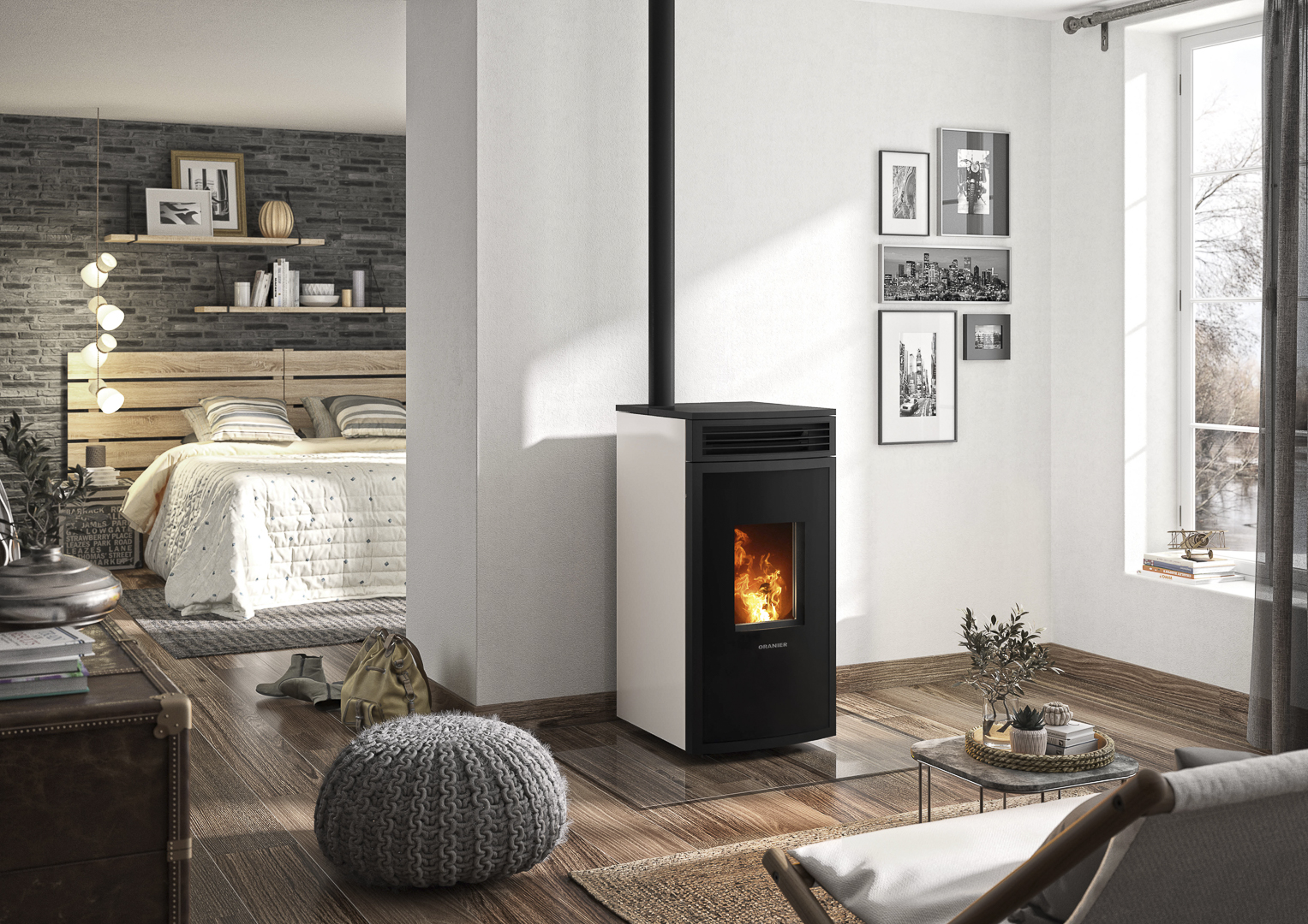 oranier-neta-pelletofen-8-kw-schwarz-stahl-wifi-a image 2