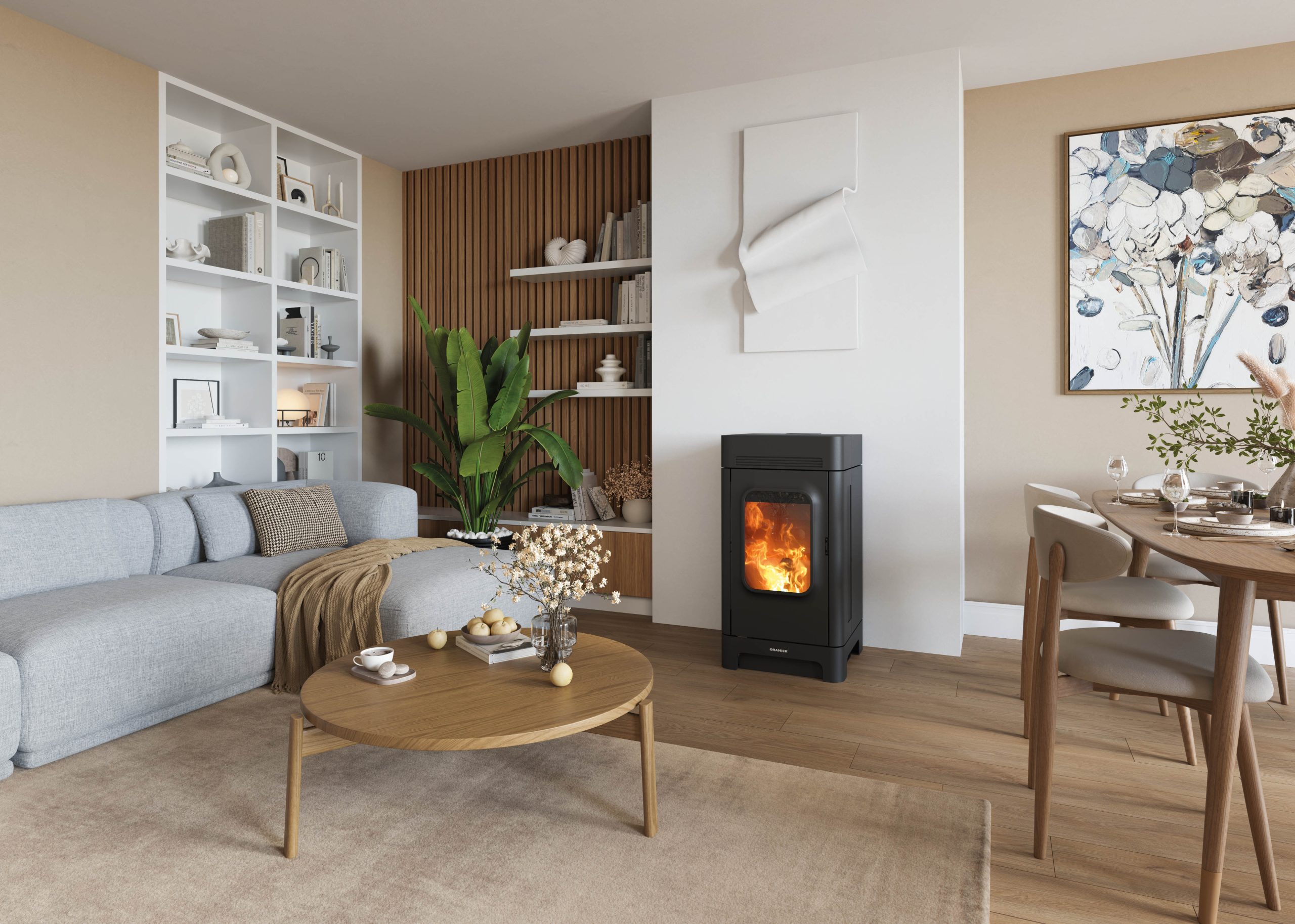 oranier-calimo-pelletofen-constone-anthrazit-mit-wifi image 2