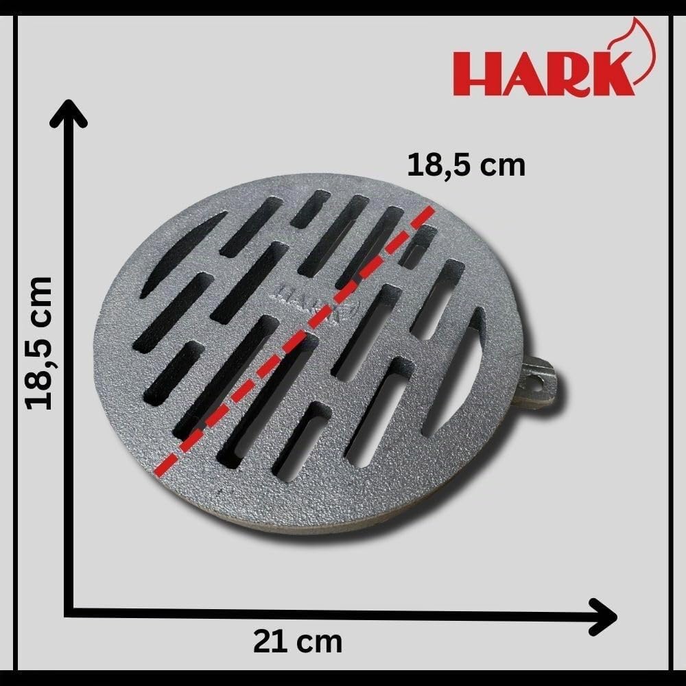 hark-44-5-x-gussrost-rund-185-mm-ascherost-ersatzteil image 4