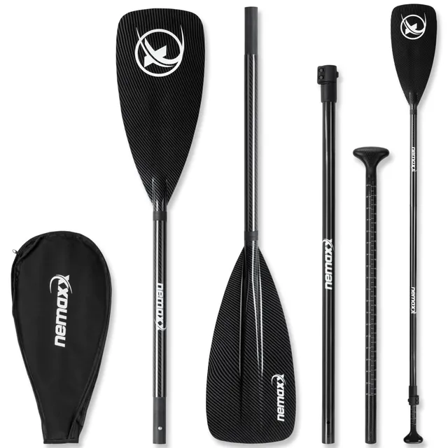 nemaxx-sup-paddel-165-210-cm-carbon-glasfaser-3-teilig image 1