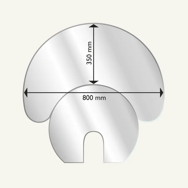 aduro-9-glasbodenplatte-halbmond-grau-6-mm-glas image 1