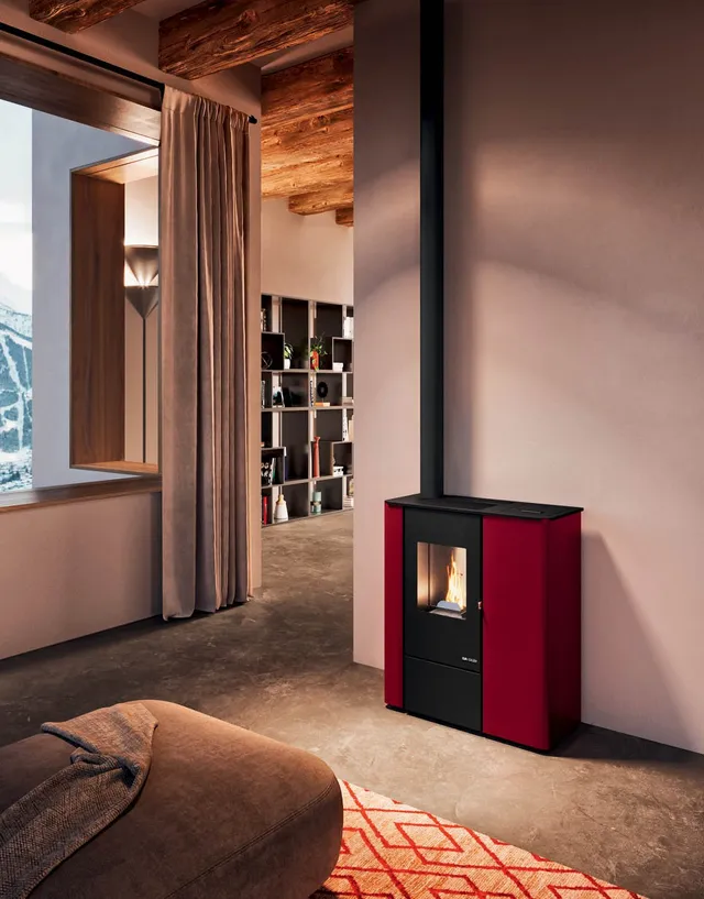 eva-calor-vale-slim-pelletofen-schmal-mit-abgastechnik image 1