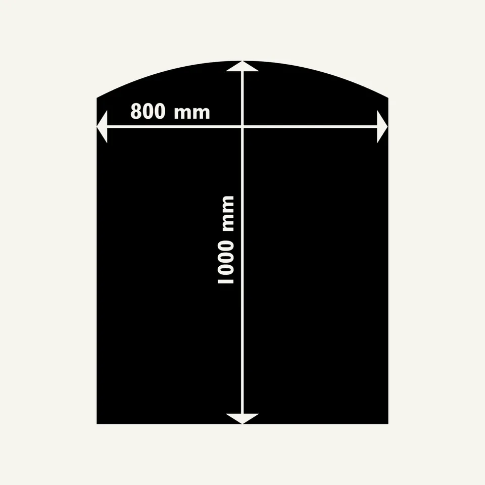 aduro-stahlbodenplatte-gebogen-funkenschutzplatte-schwarz-1-5mm image 1
