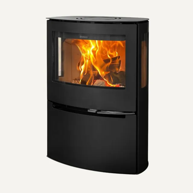 aduro-21-kaminofen-holz-50-cm-seitenfenster-holzlager image 1