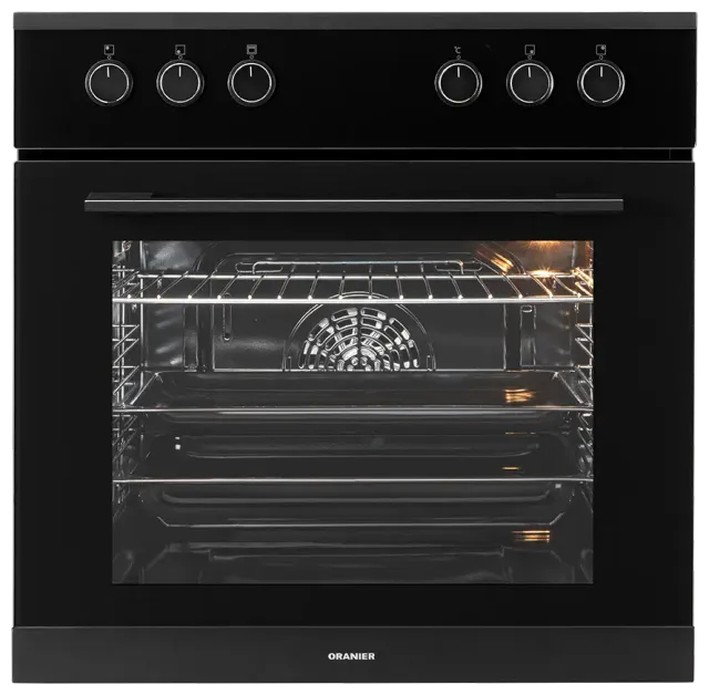 oranier-ebh230-einbauherd-elektro-80l-hei-luft-60cm image 1