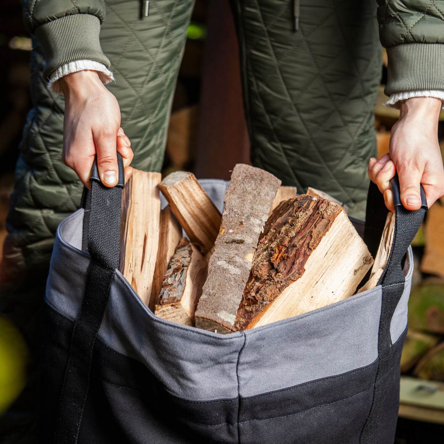 aduro-9-proline-holztasche-schwarz-canvas-leder image 3