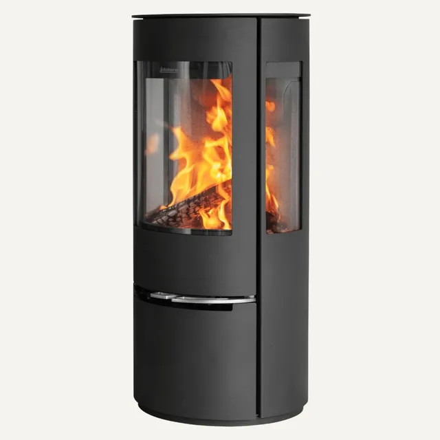 aduro-22-kaminofen-holz-mit-holzfach-und-aduro-tronic image 1