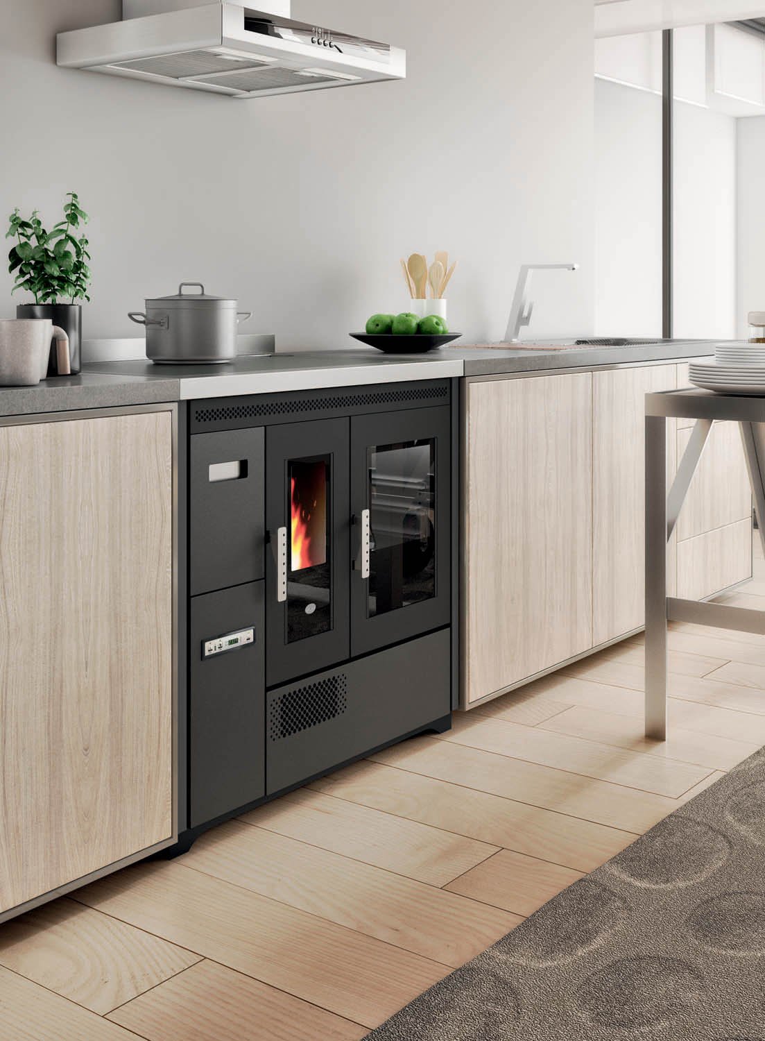 eva-calor-enrica-pelletkochherd-k-chenofen-mit-abgastechnik image 1