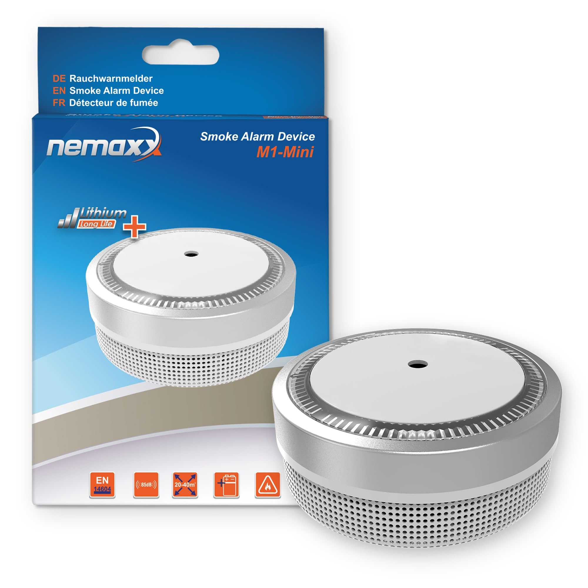 nemaxx-rauchmelder-m1-mini-silber-rauchwarnmelder-1x-10jahre image 8
