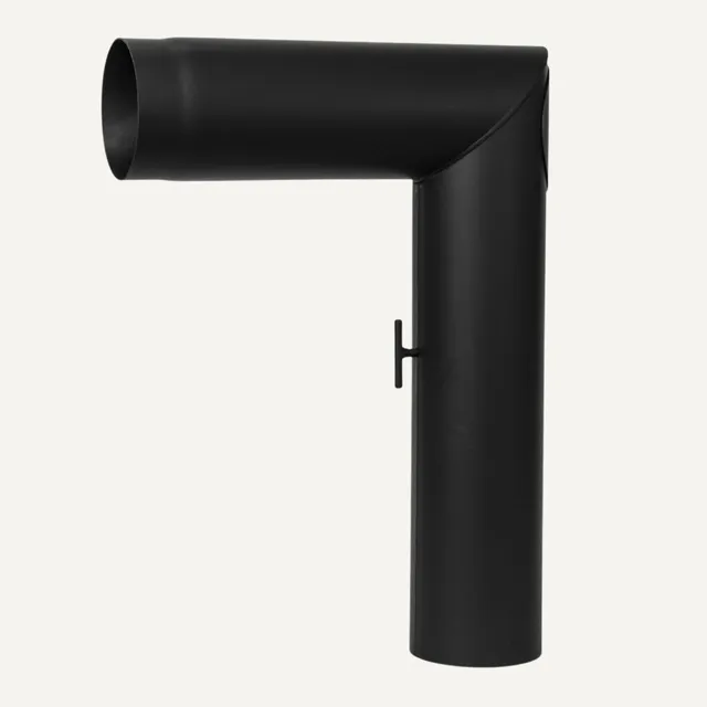 aduro-9-rauchrohrknie-90-drosselklappe-ofenrohr-schwarz image 1
