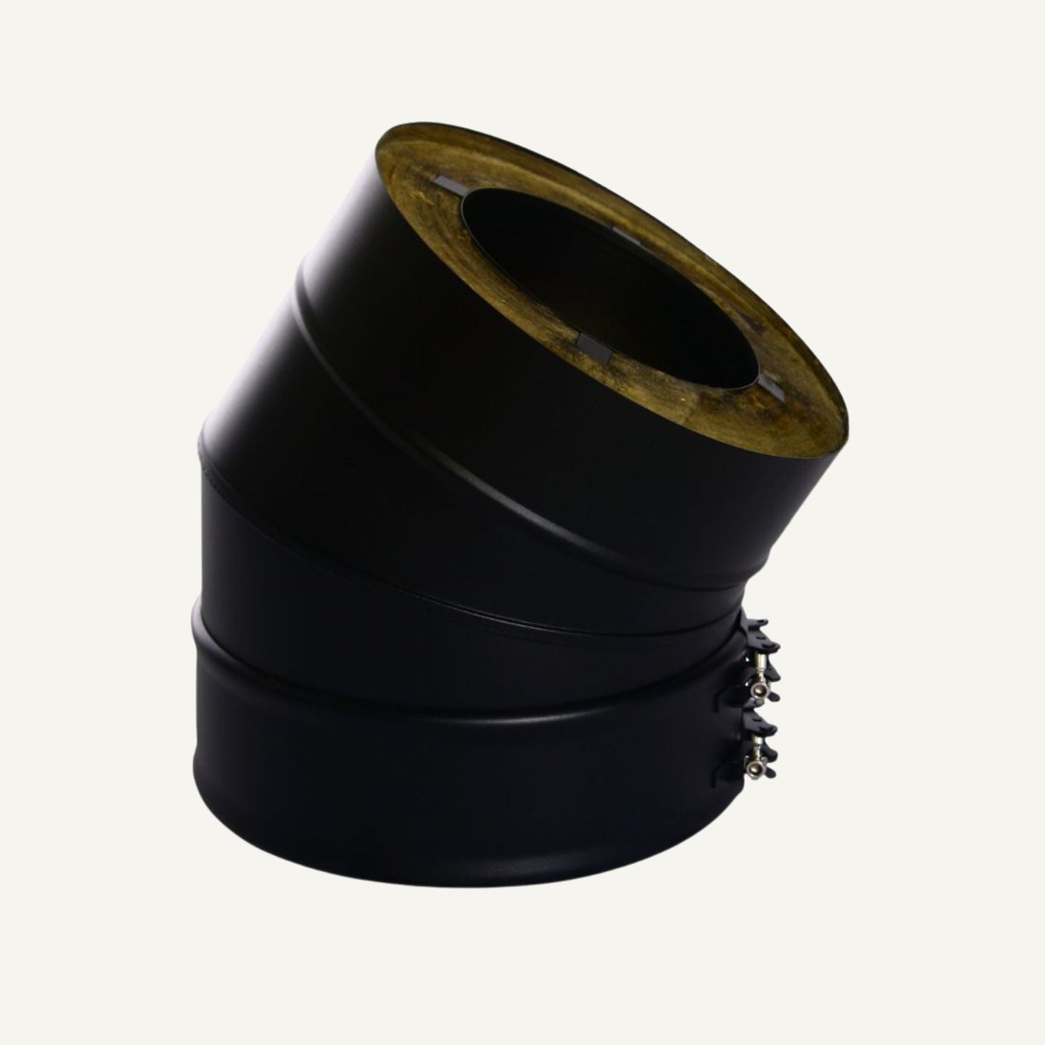 aduro-9-isolierter-30-bogen-ofenrohr-schwarz-doppelwandig image 1