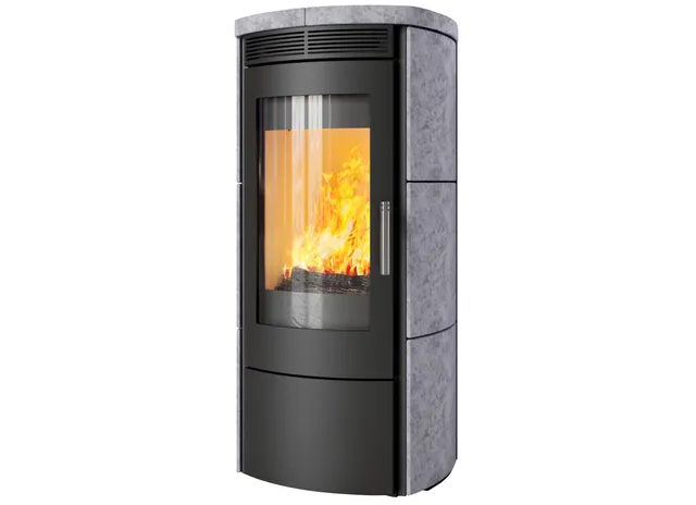 hark-130-ecoplus-kaminofen-6-kw-speckstein-graphit-dauerbrand image 1