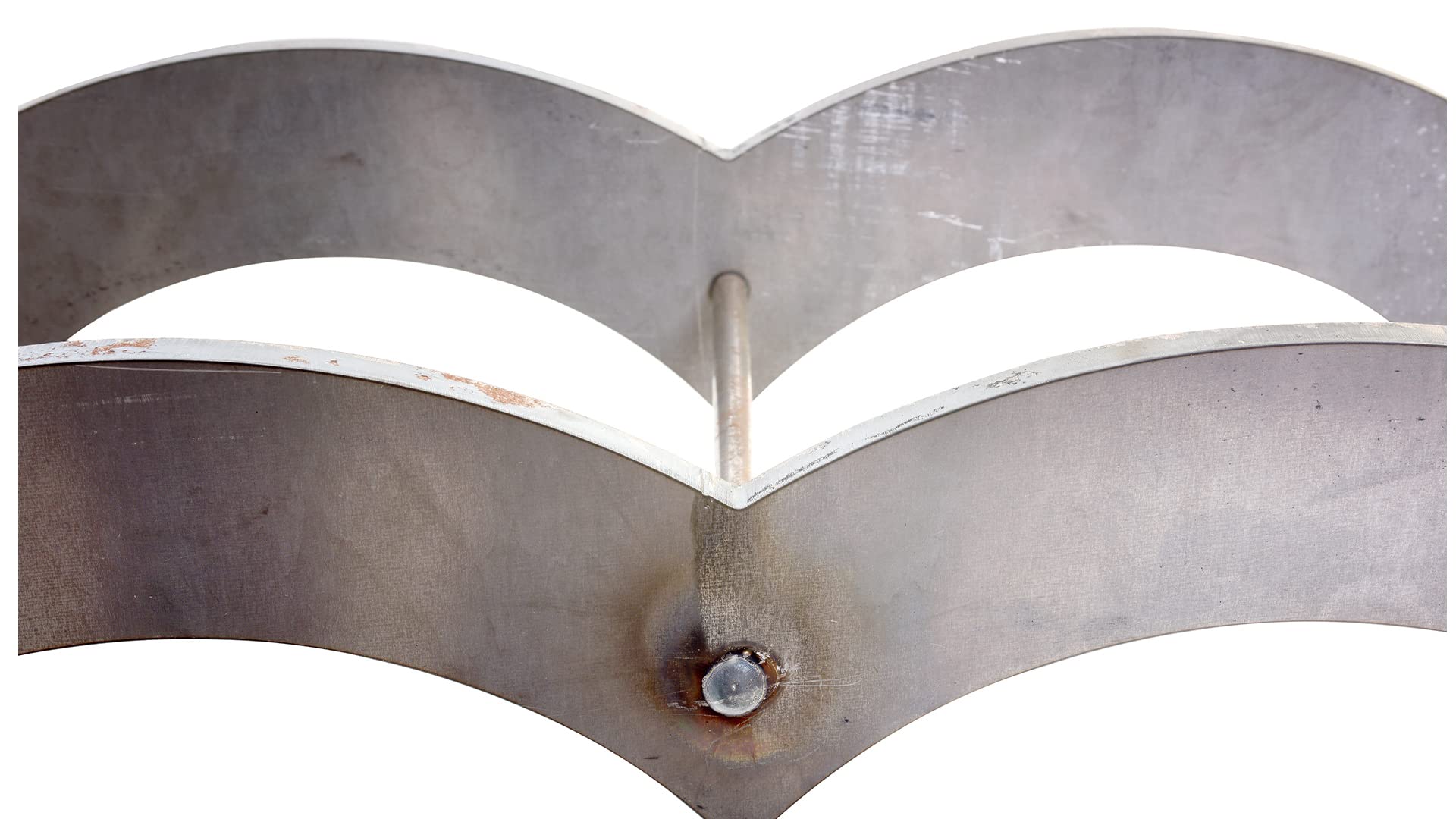 hark-fifty-holzlege-herzform-stahl-corten-edelrost-brennholz image 4