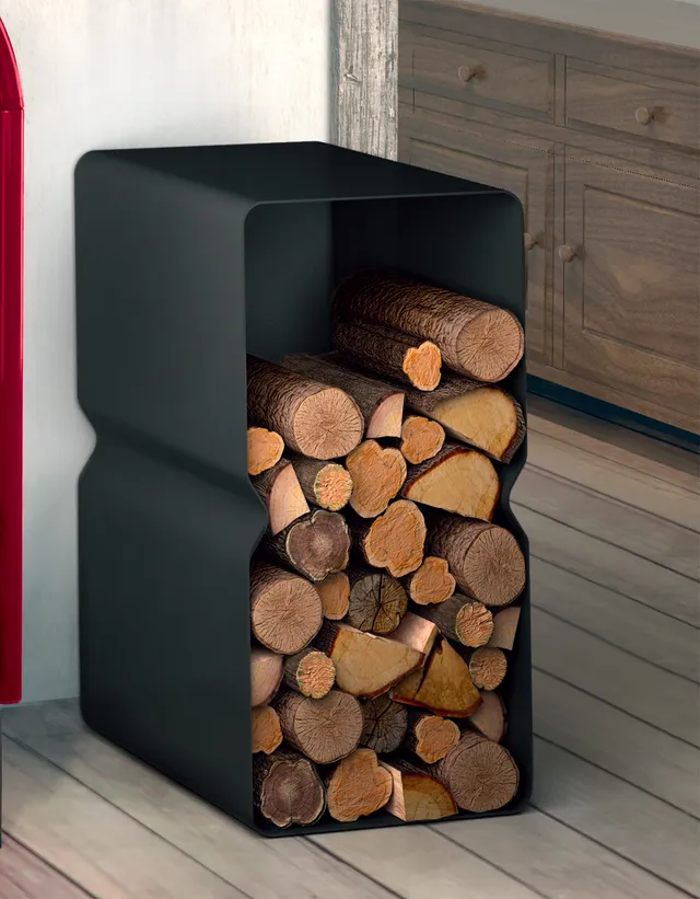 eva-calor-portalegna-holzkorb-schwarz-f-r-kaminholz image 1