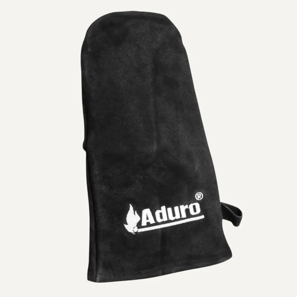aduro-9-grillhandschuh-kaminhandschuh-leder-schwarz image 1