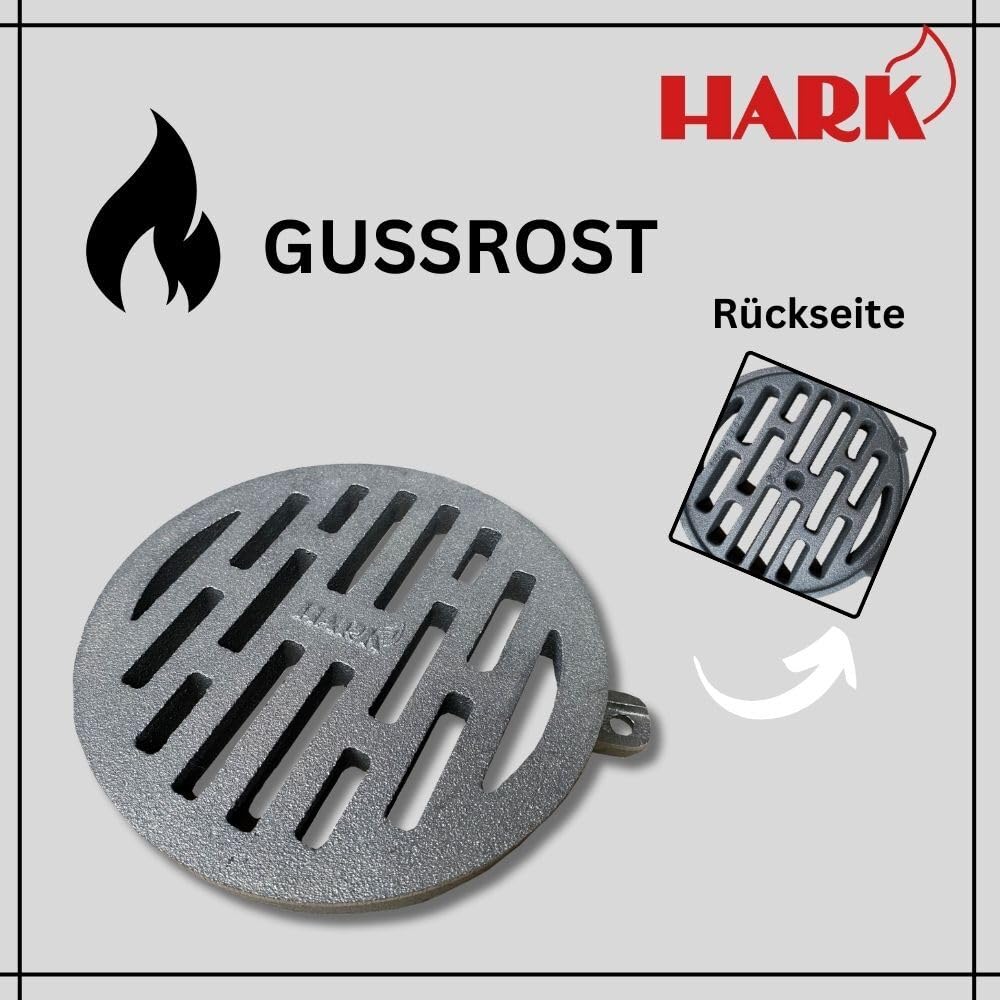 hark-44-5-x-gussrost-rund-185-mm-ascherost-ersatzteil image 2
