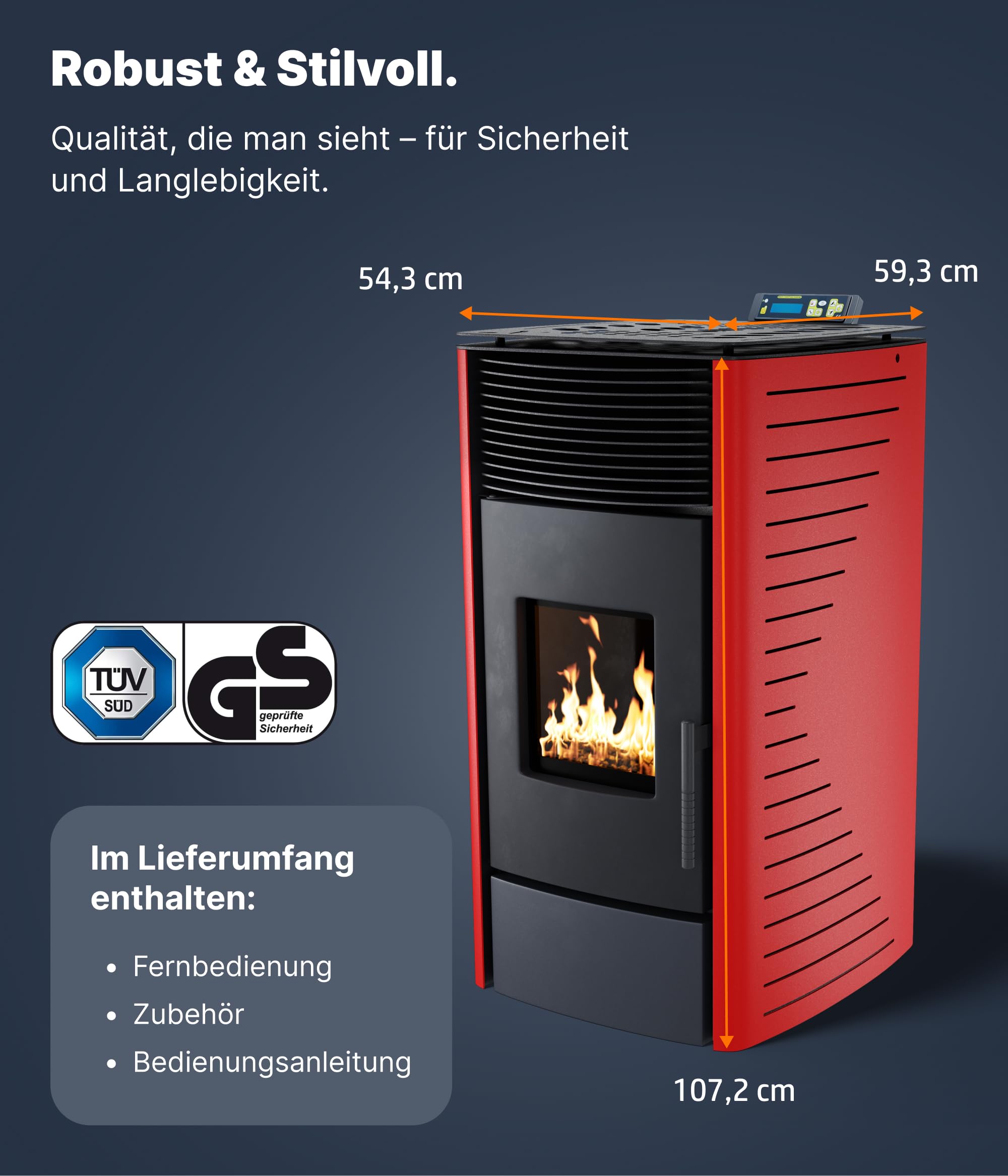 nemaxx-pelletofen-p12-13-6kw-rot-pelletkamin-a-300m image 4