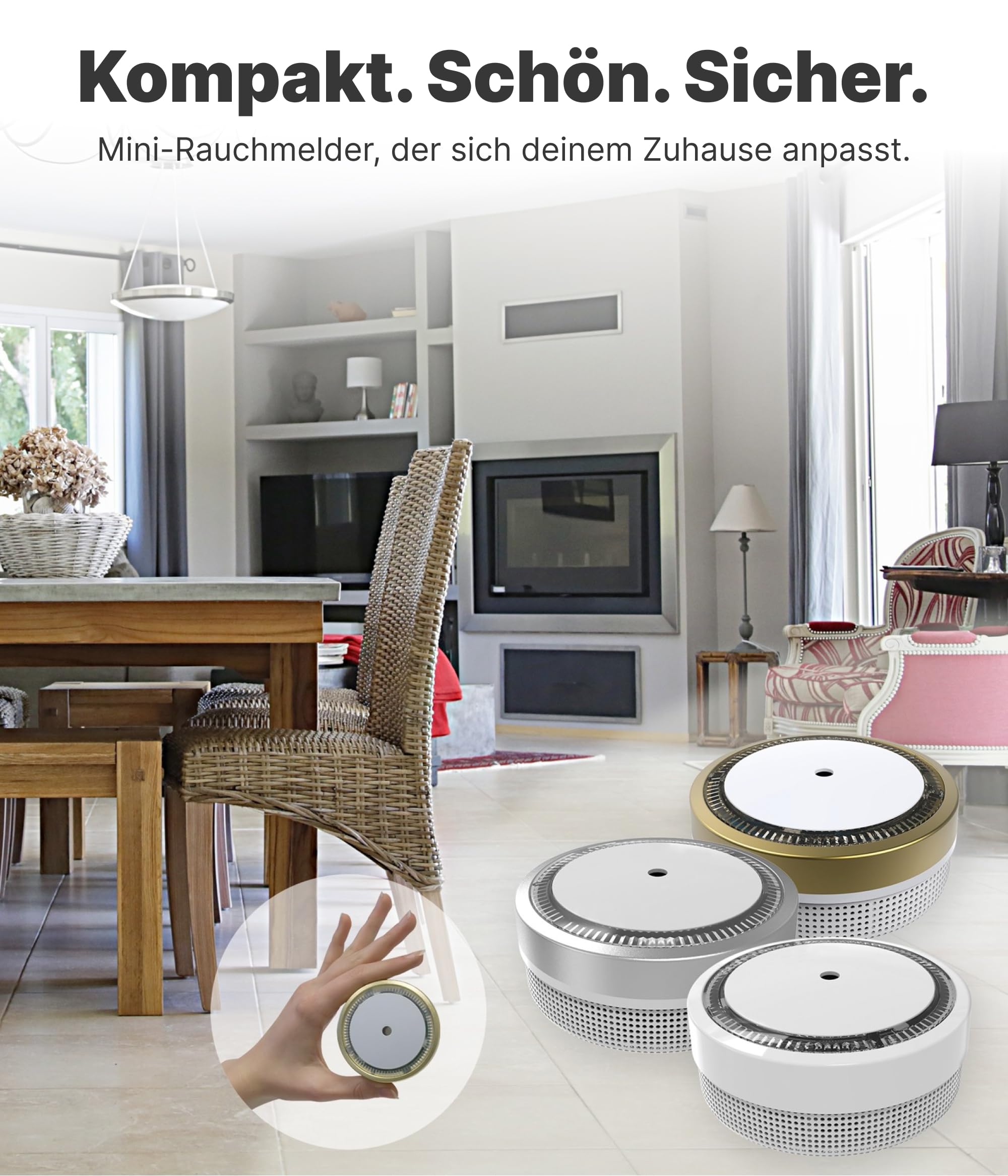 nemaxx-rauchmelder-m1-mini-silber-rauchwarnmelder-1x-10jahre image 3