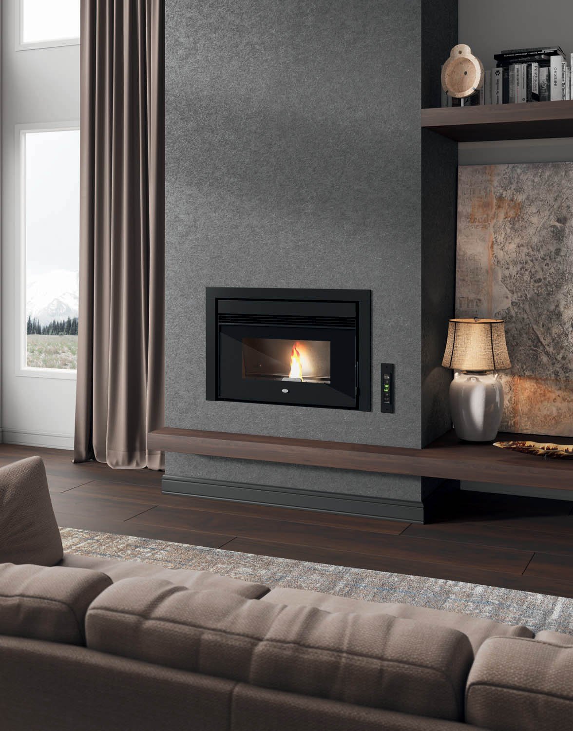 eva-calor-cesare-pellet-kamineinsatz-heizeinsatz image 1