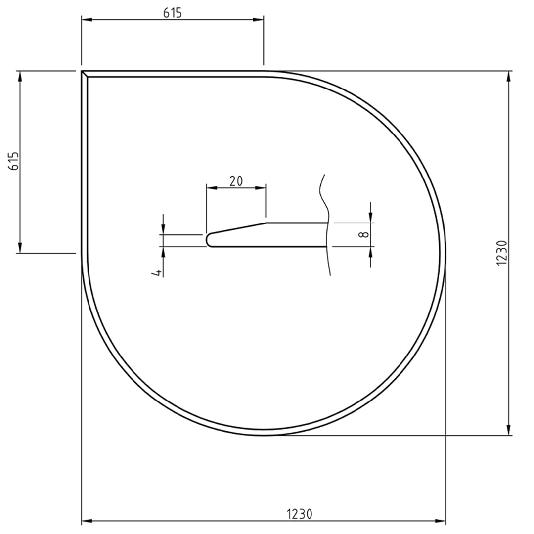 hark-studio-serie-funkenschutzplatte-glas-tropfen-1230-mm image 3