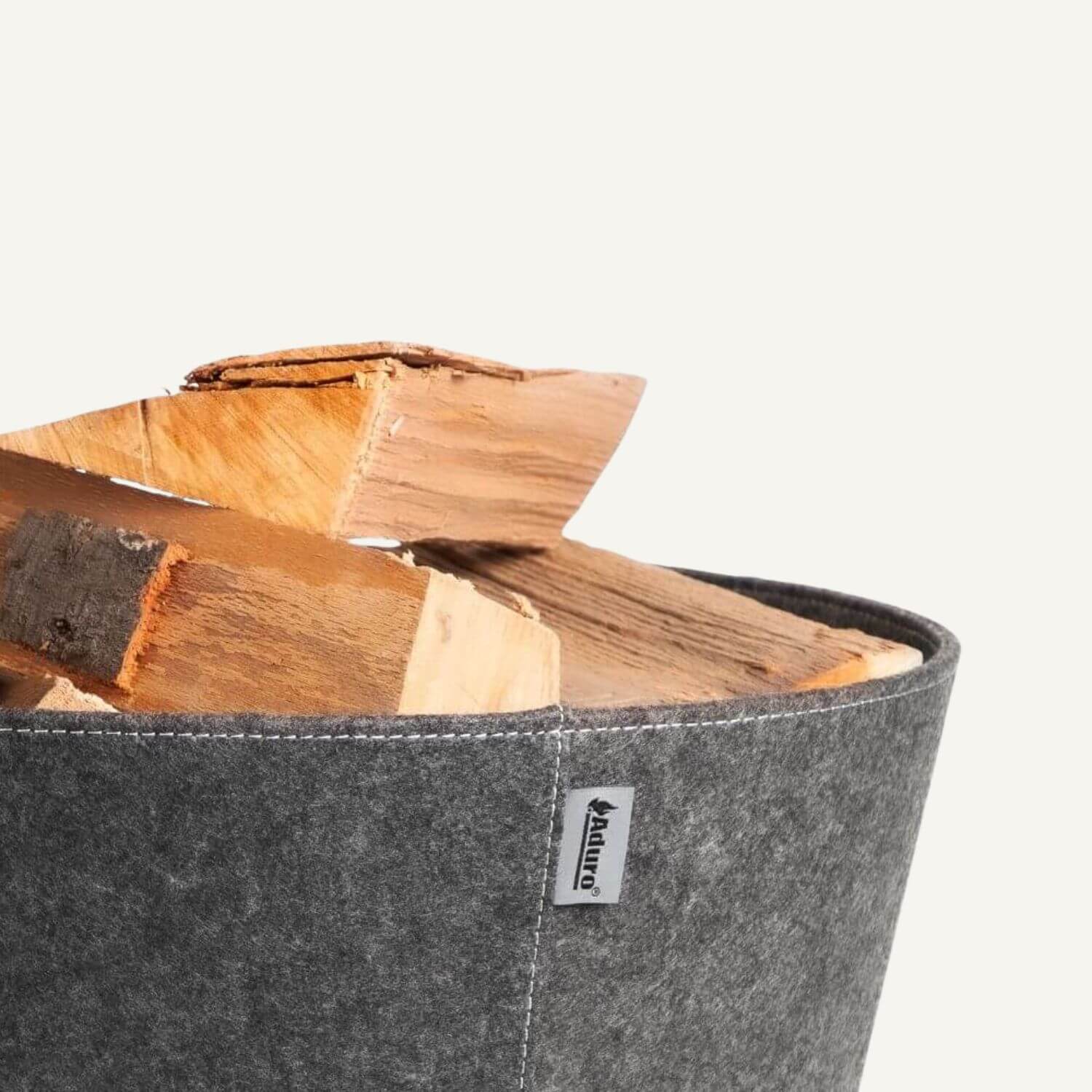 aduro-9-holzkorbset-filz-grau-mit-einsatz-brennholzkorb image 7