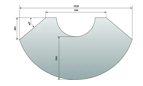 oranier-polar-glas-vorlegeplatte-rund-klein-kaminofen image 1