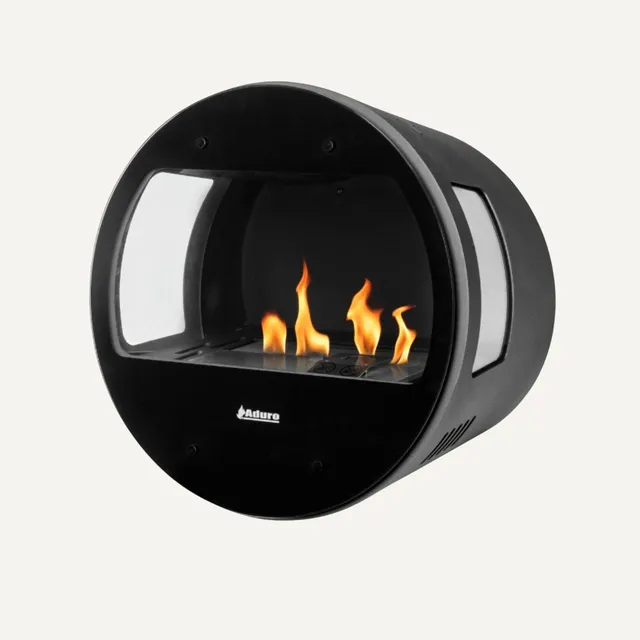 aduro-bio-fireplaces-b1-bioethanol-ofen-mit-glas image 1