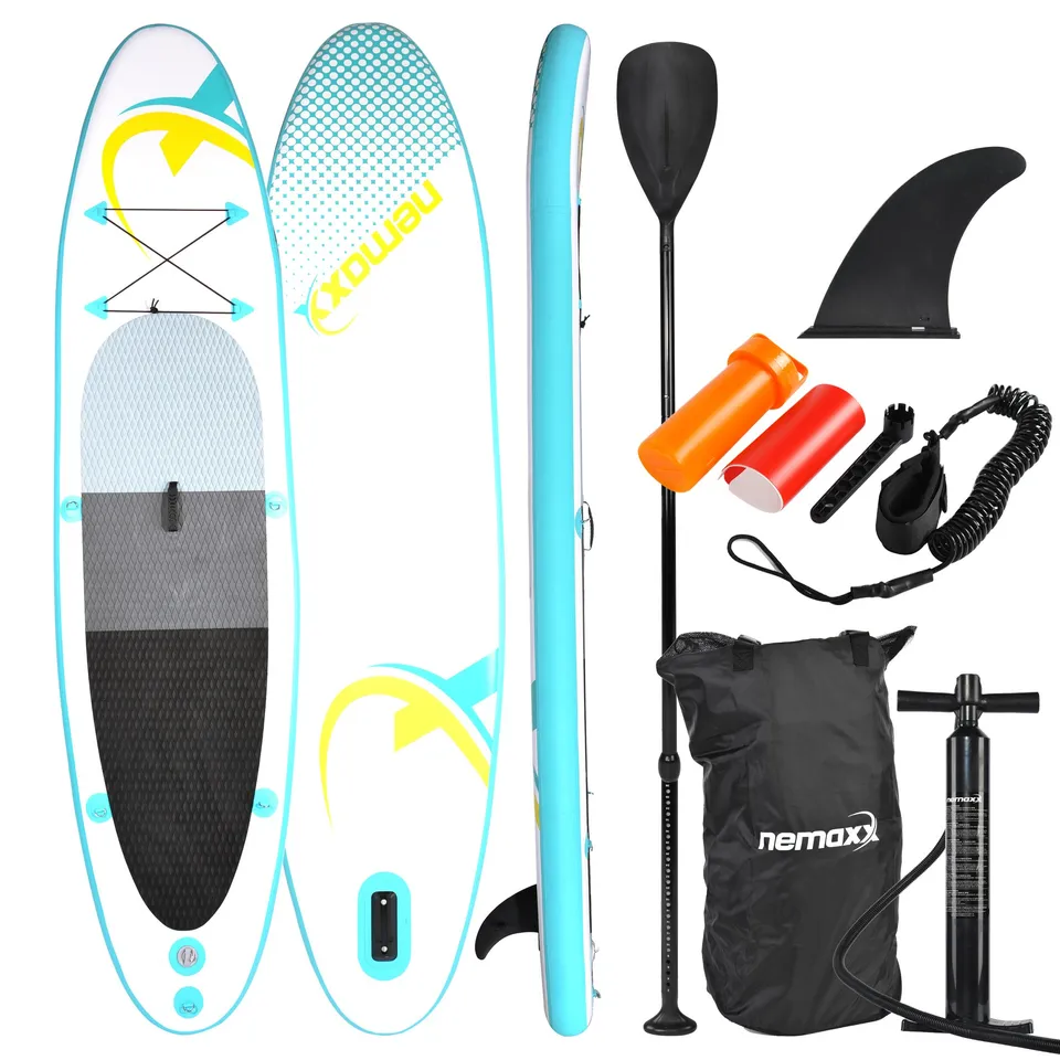nemaxx-pb320-sup-board-aufblasbar-komplettset-mit-paddel image 1