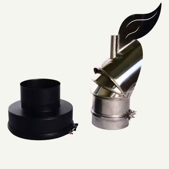 aduro-9-rauchwender-schornsteinhaube-edelstahlkamin-mit-spitze image 1