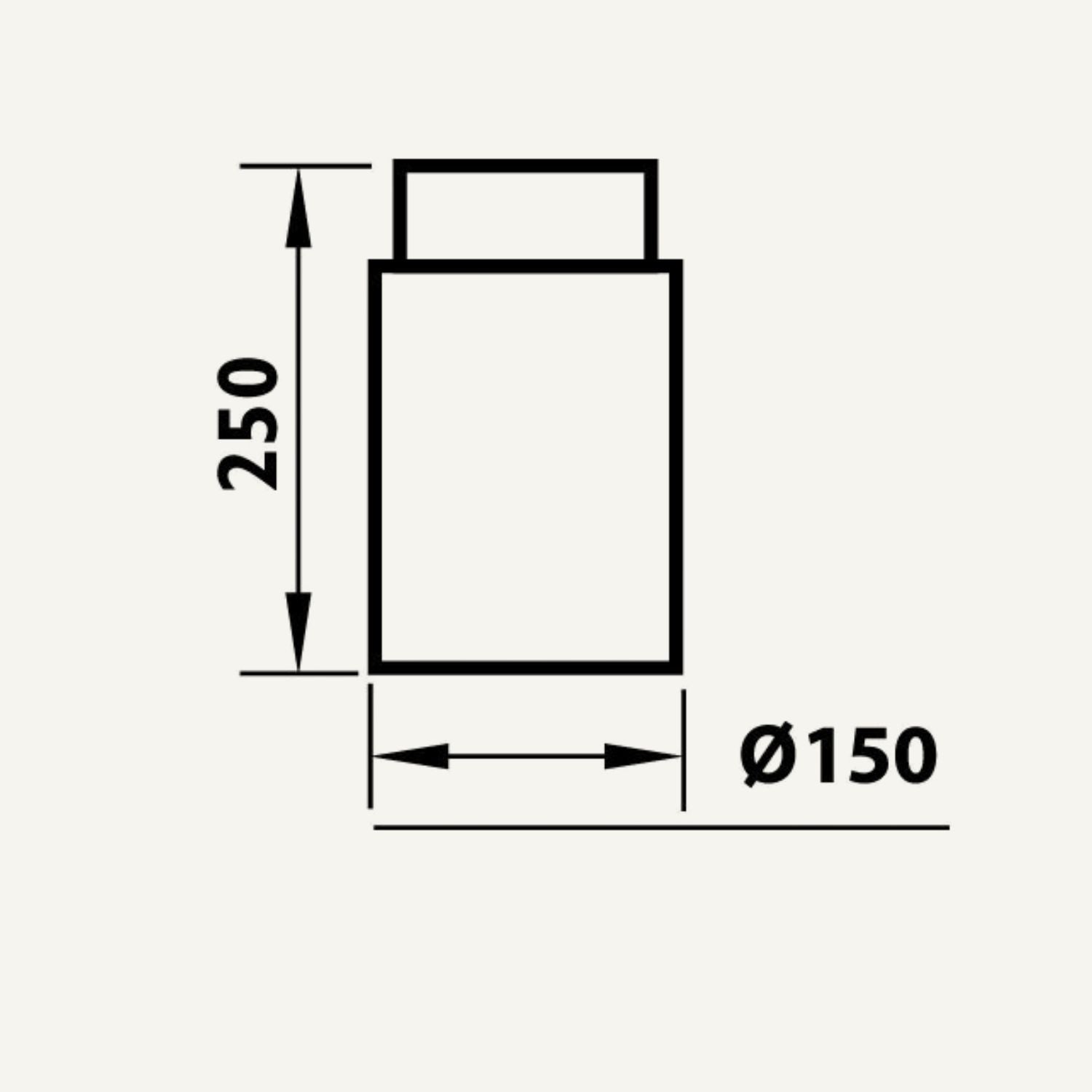 aduro-9-rauchrohrverl-ngerung-250-mm-schwarz-metallic image 2