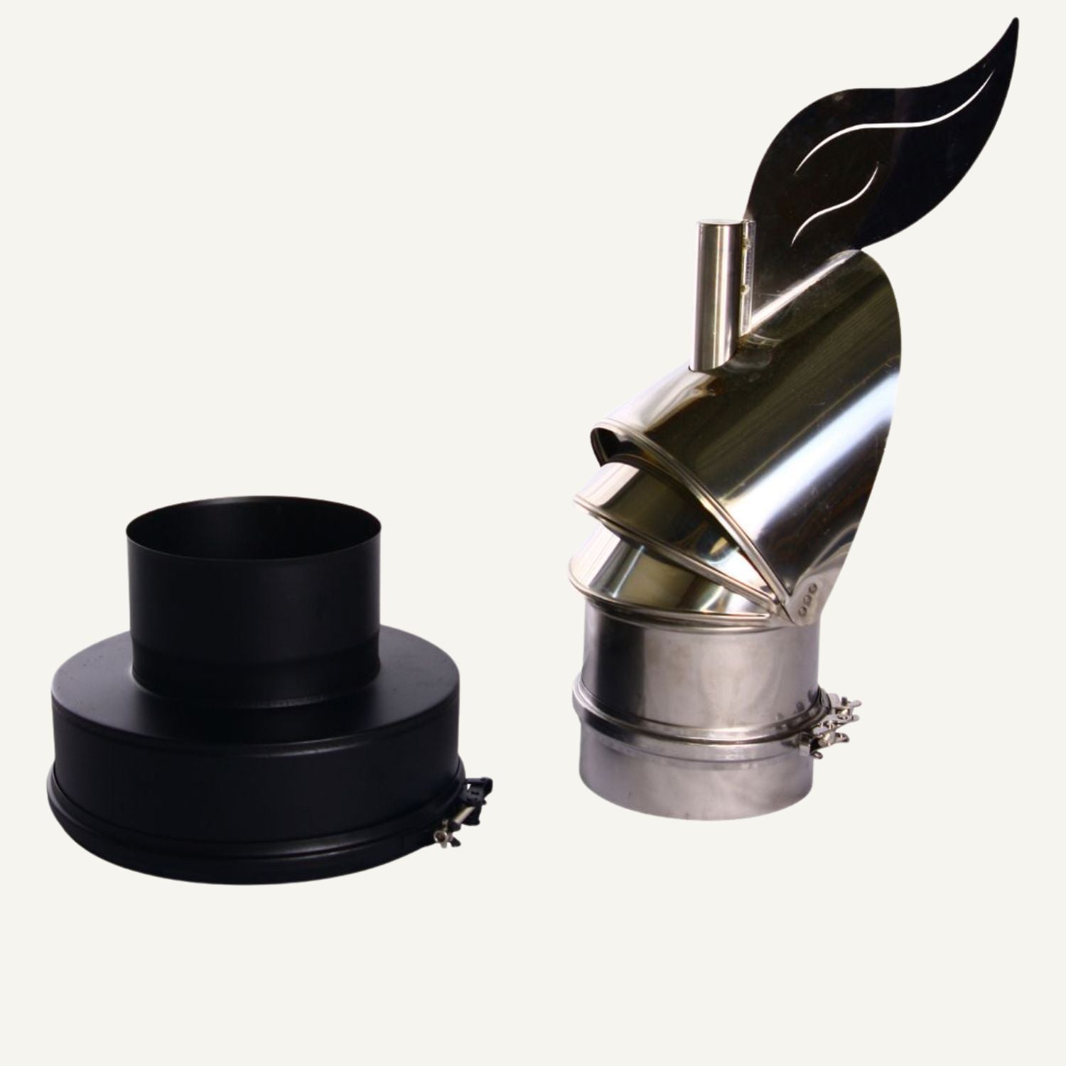 aduro-9-rauchwender-schornsteinhaube-edelstahlkamin-mit-spitze image 1