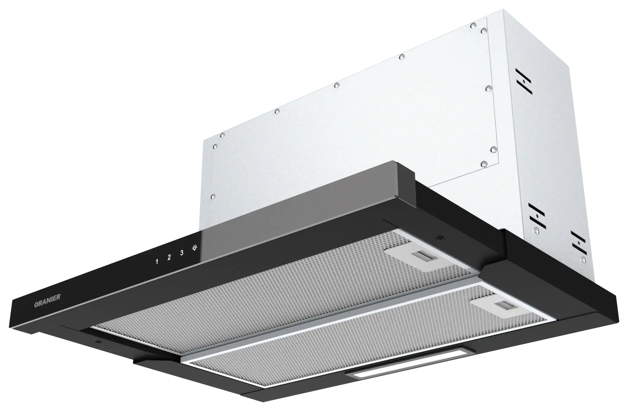 oranier-fla660-schubl-fter-60cm-schwarz-abluft-umluft image 1