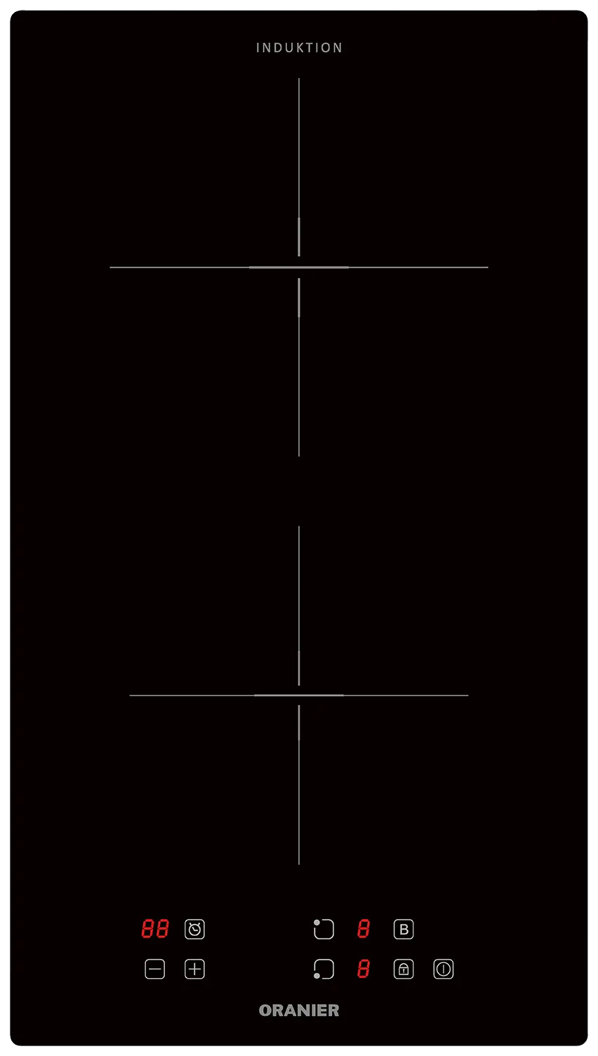 oranier-kfi-kfi331-induktionskochfeld-2-zonen-touch image 1