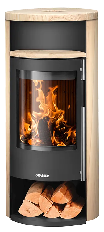 oranier-polar-neo-8-kaminofen-holz-8-kw-schwarz image 1