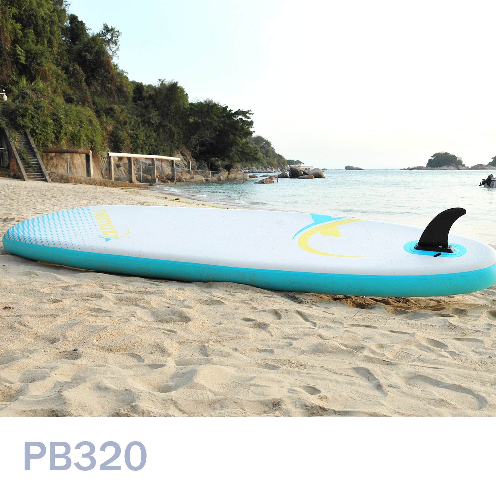 nemaxx-pb320-sup-board-aufblasbar-komplettset-mit-paddel image 3