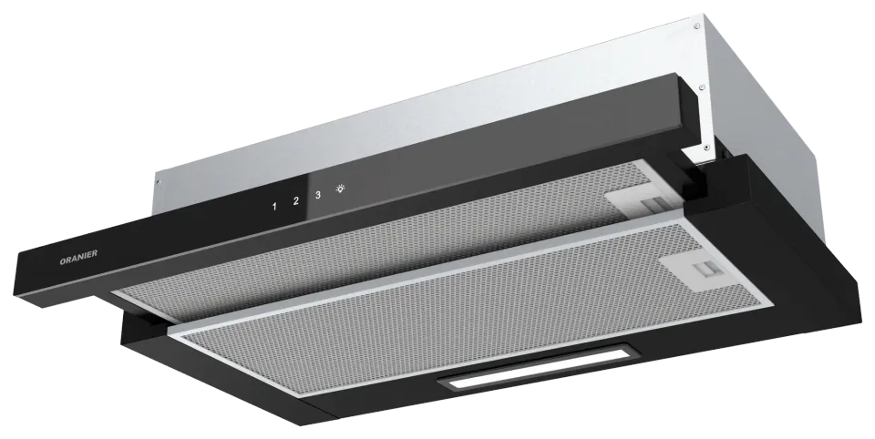 oranier-fla560-schubl-fter-60-cm-schwarz-glas-led image 1