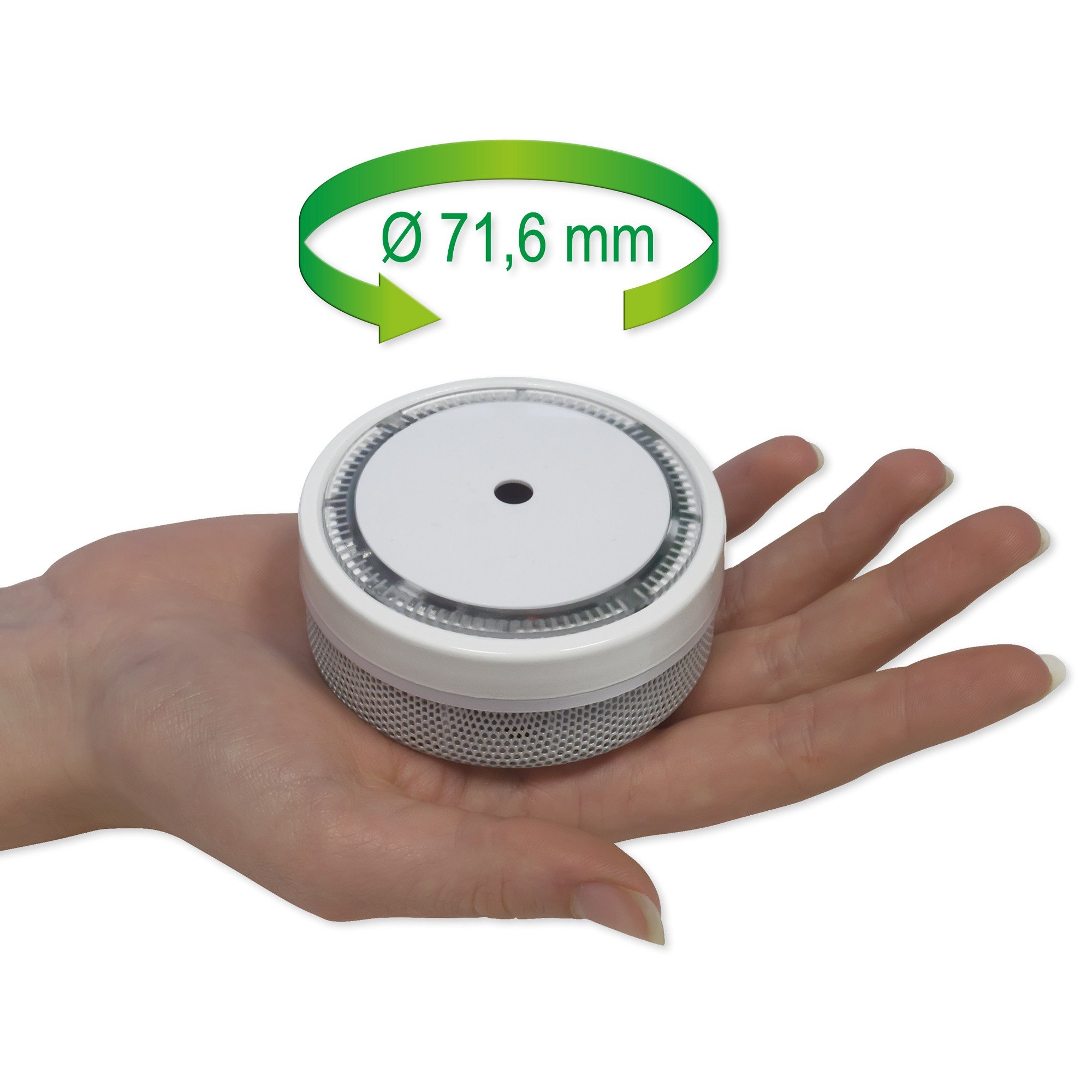nemaxx-m1-mini-rauchmelder-photoelektrisch-7er-set-silber image 7