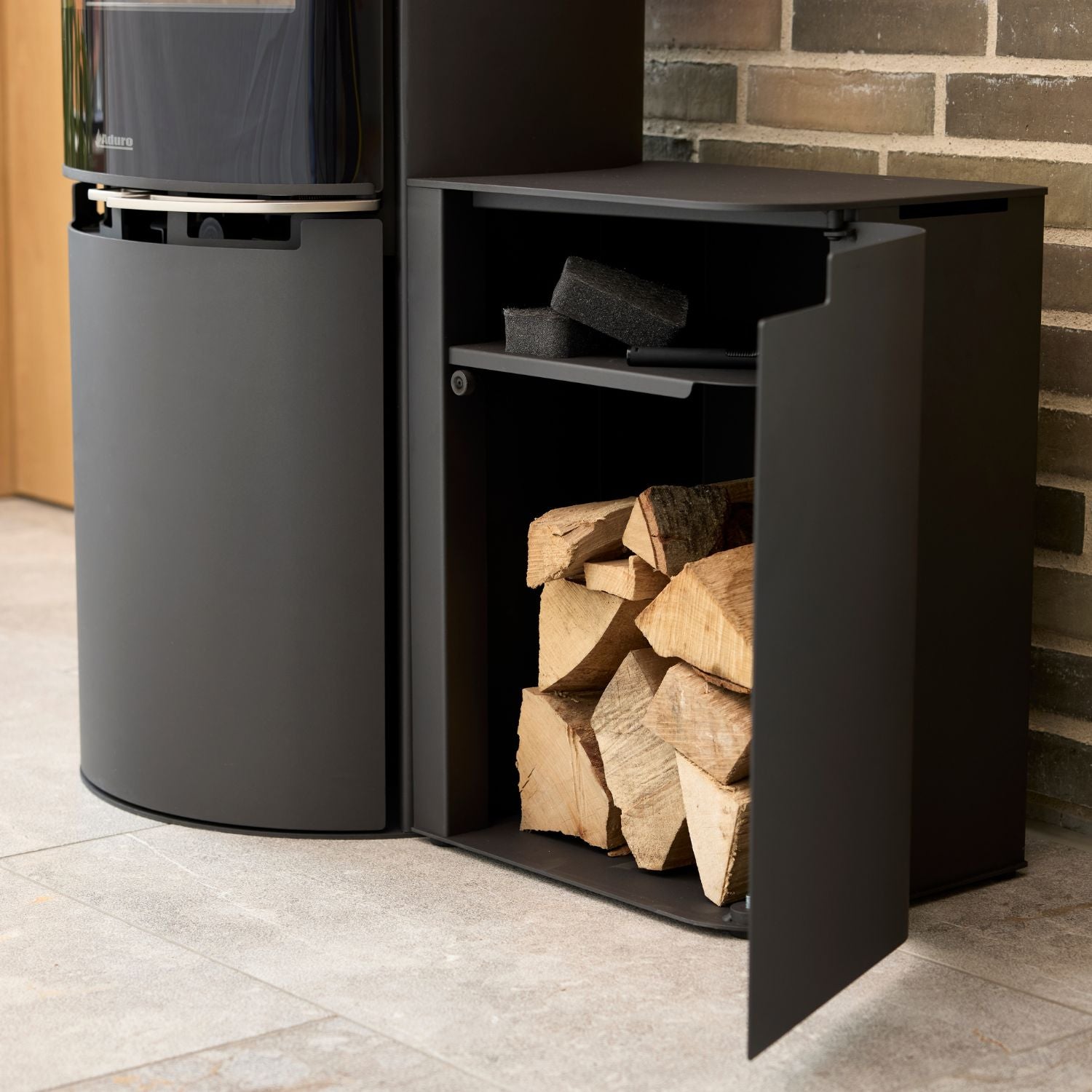 aduro-9-seitenmodul-t-r-hoch-holzaufbewahrung image 3